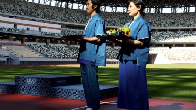 オリンピック衣装の画像
